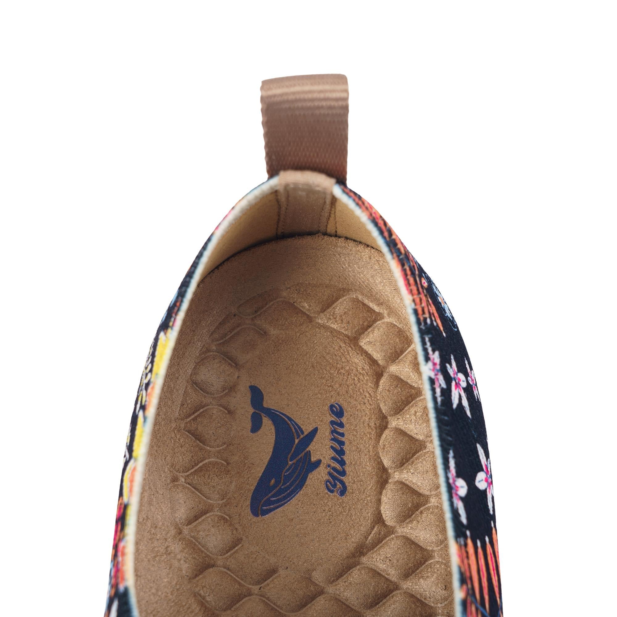 Quirky Plants Women's Slip-On Shoes Painted Canvas Sneakers