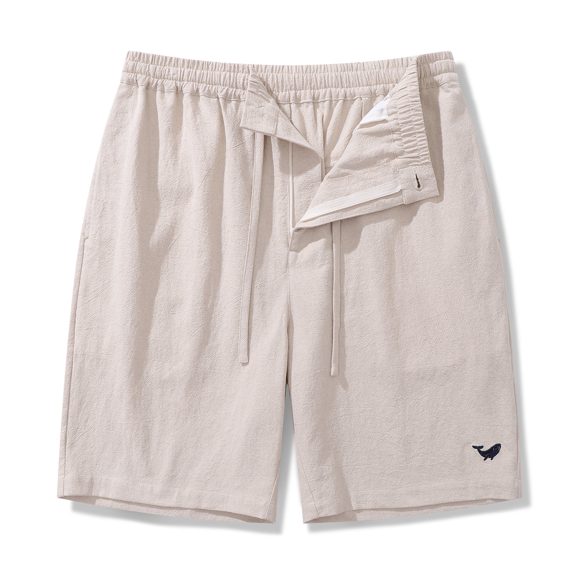 Mid-Rise Straight Bermuda 8-10 Inch Shorts - FLAXEN Version 3.0