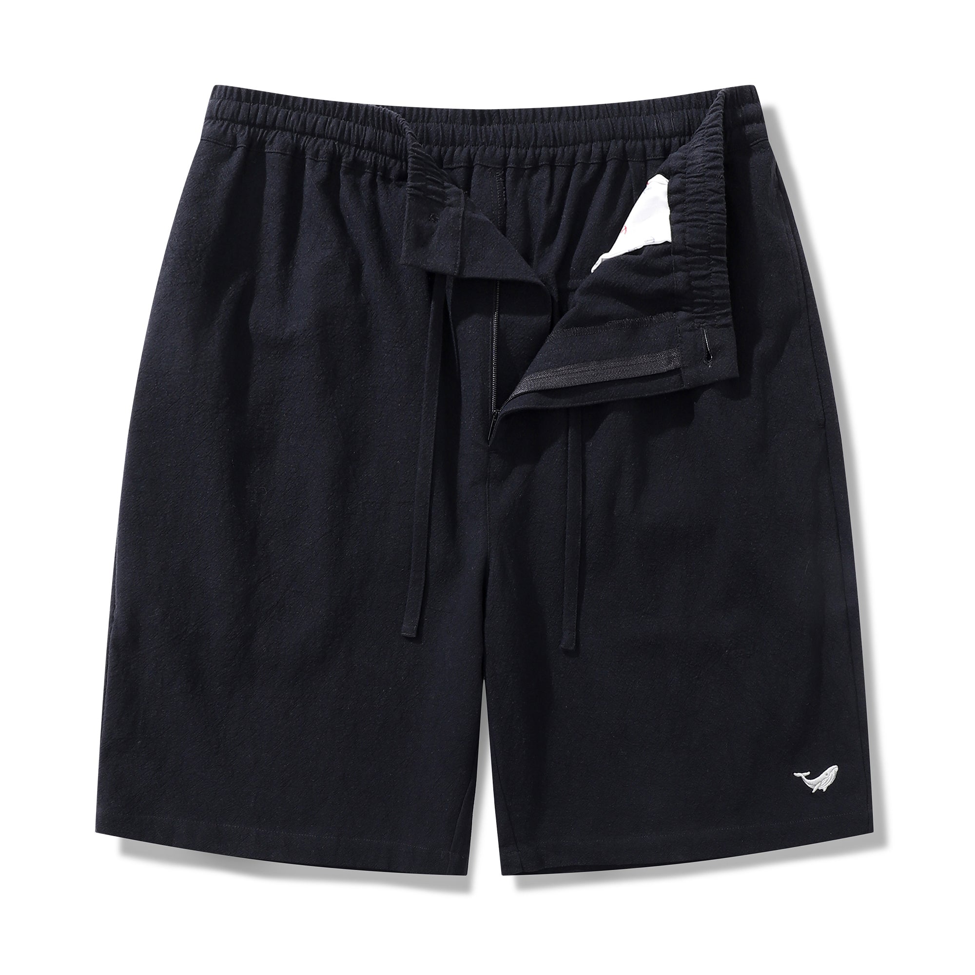 Mid-Rise Straight Bermuda 8-10 Inch Shorts - BLACK Version 3.0