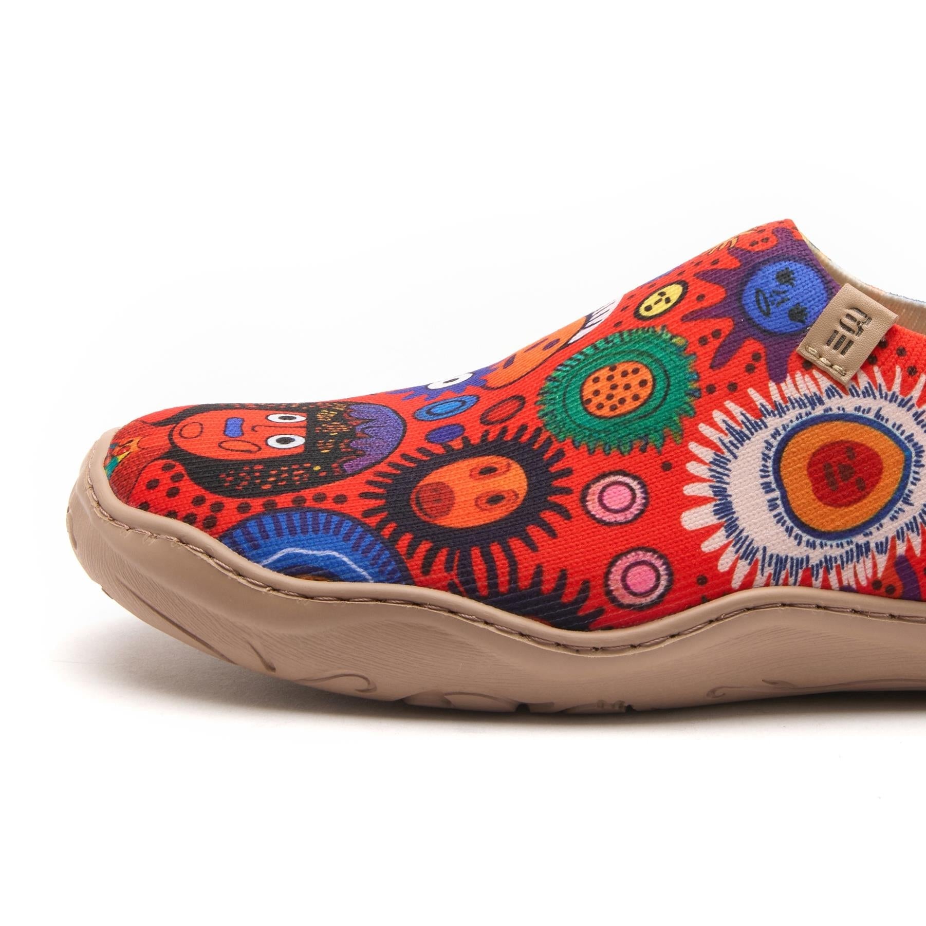 Women's Slip-On Shoes Textured Yarn Designer Painted Sneakers