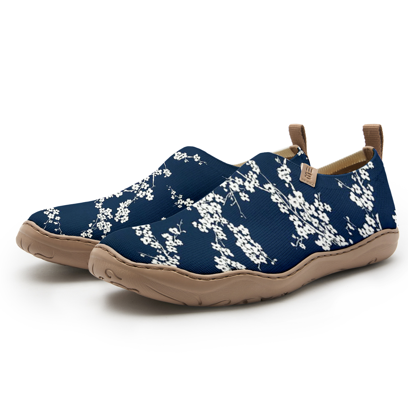 Blue And White Vintage Floral Women Shoes