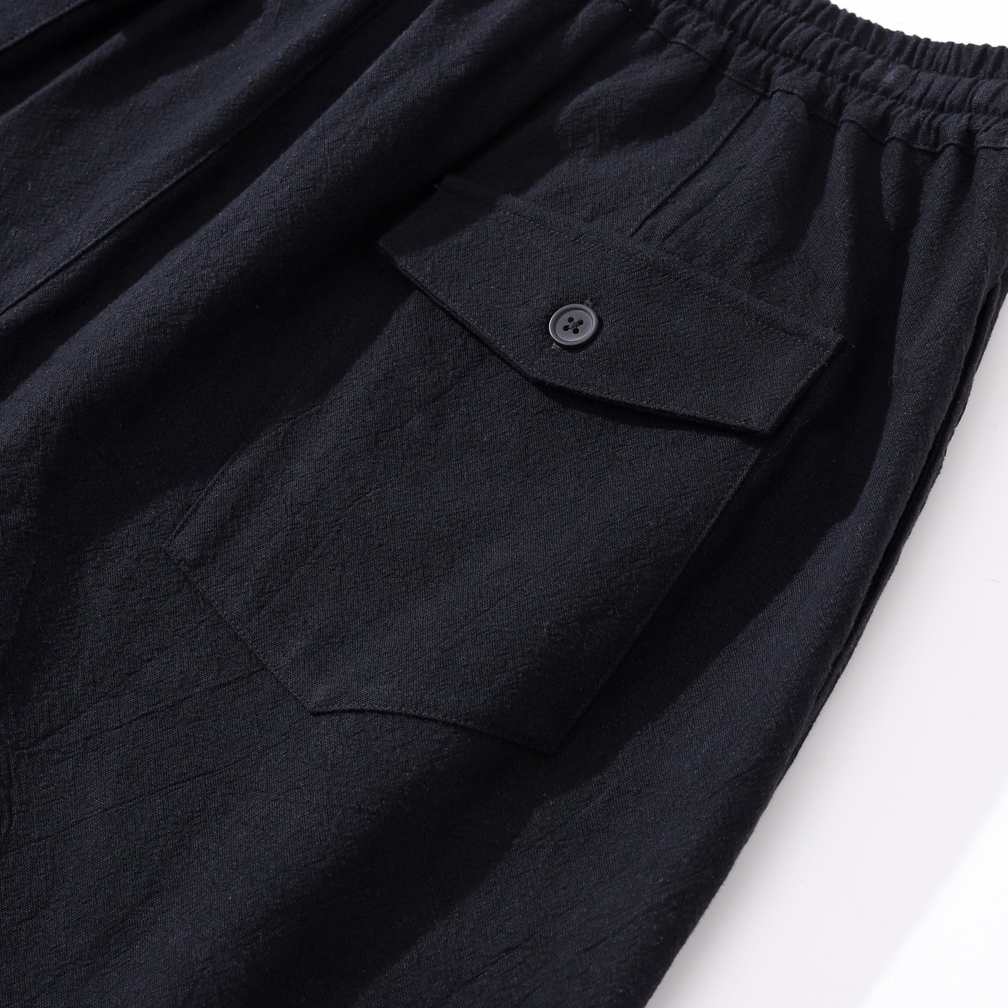 Mid-Rise Straight Bermuda 8-10 Inch Shorts - BLACK Version 3.0