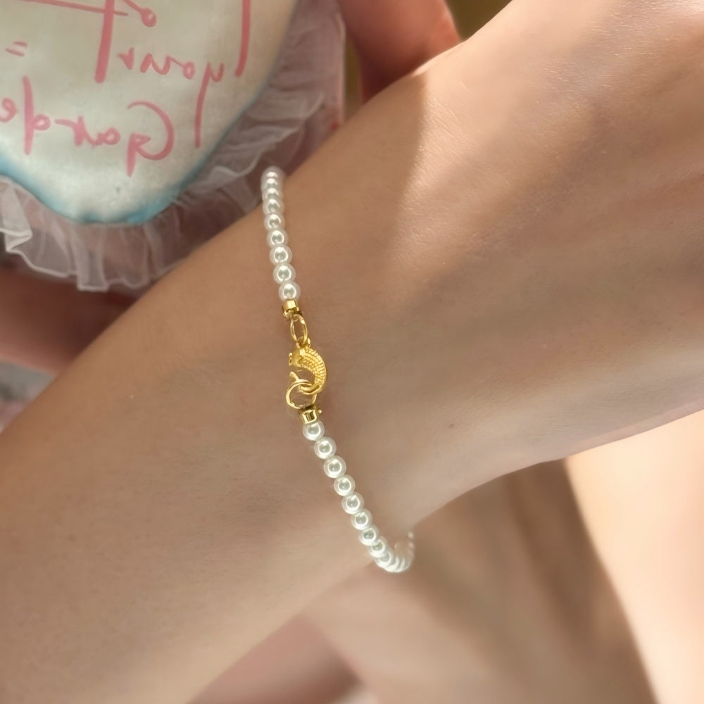 Monet's Garden • Tourmaline Pearl Bracelet