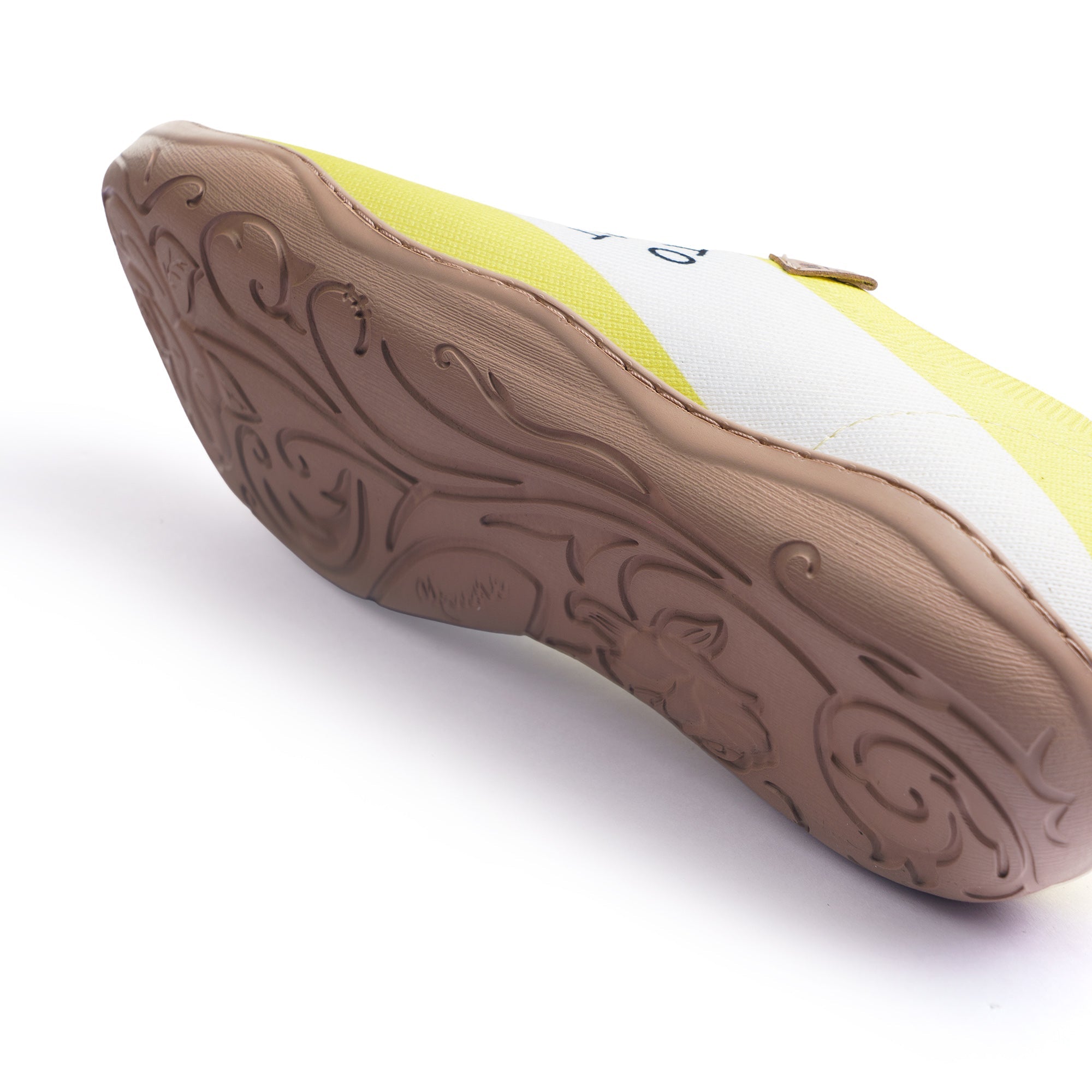 Sleeping Duck Women's Slip-On Shoes Painted Canvas Sneakers