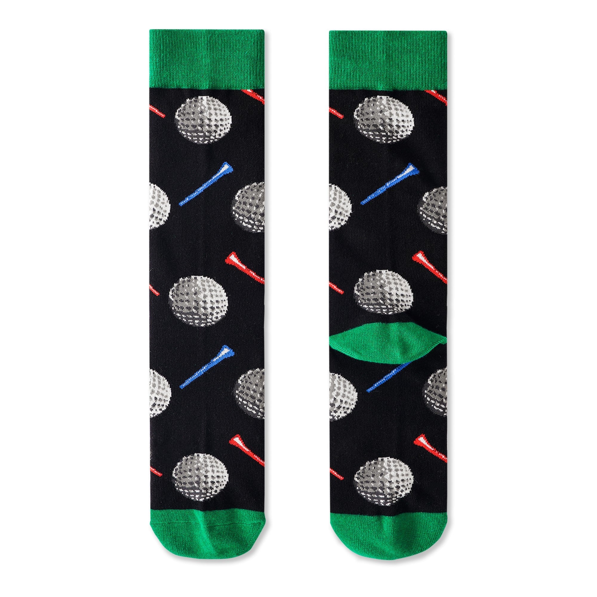 Golf Balls Printed Men's Socks