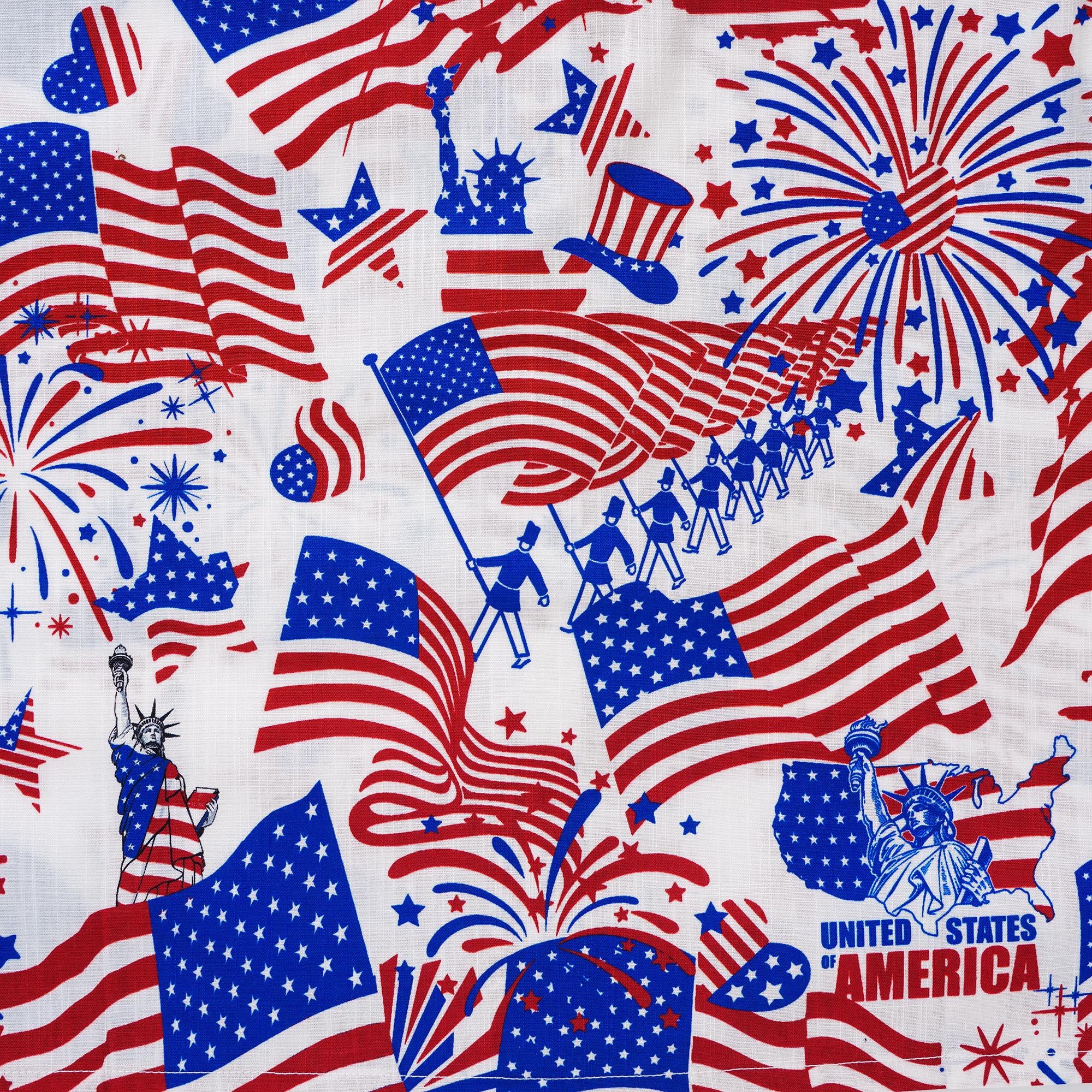 Men's Hawaiian Shirt Short Sleeve Button-down 100% Cotton Blue Aloha American Celebration