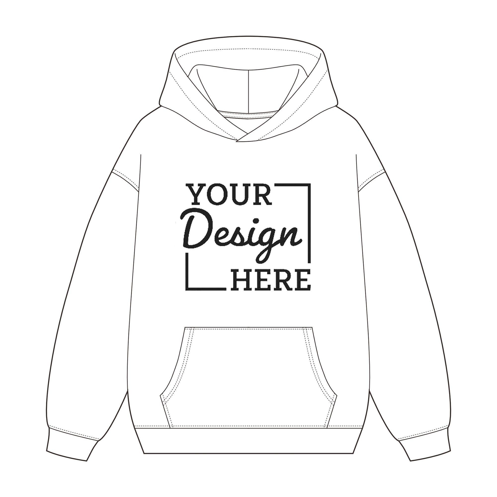 Customized Men's Hawaiian Hoodie For Men Classic Basic Hoodie