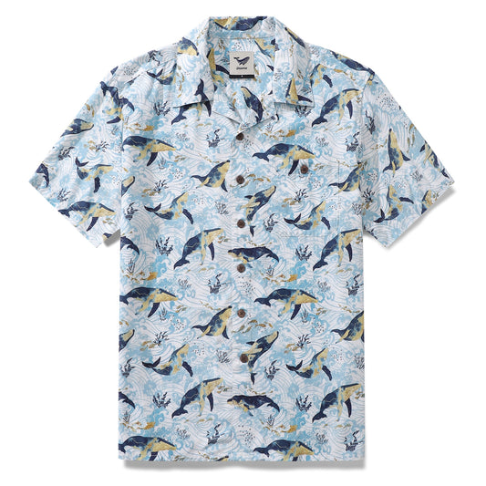 Hawaiian Shirt For Men Pisces Shirt Camp Collar Tencel™