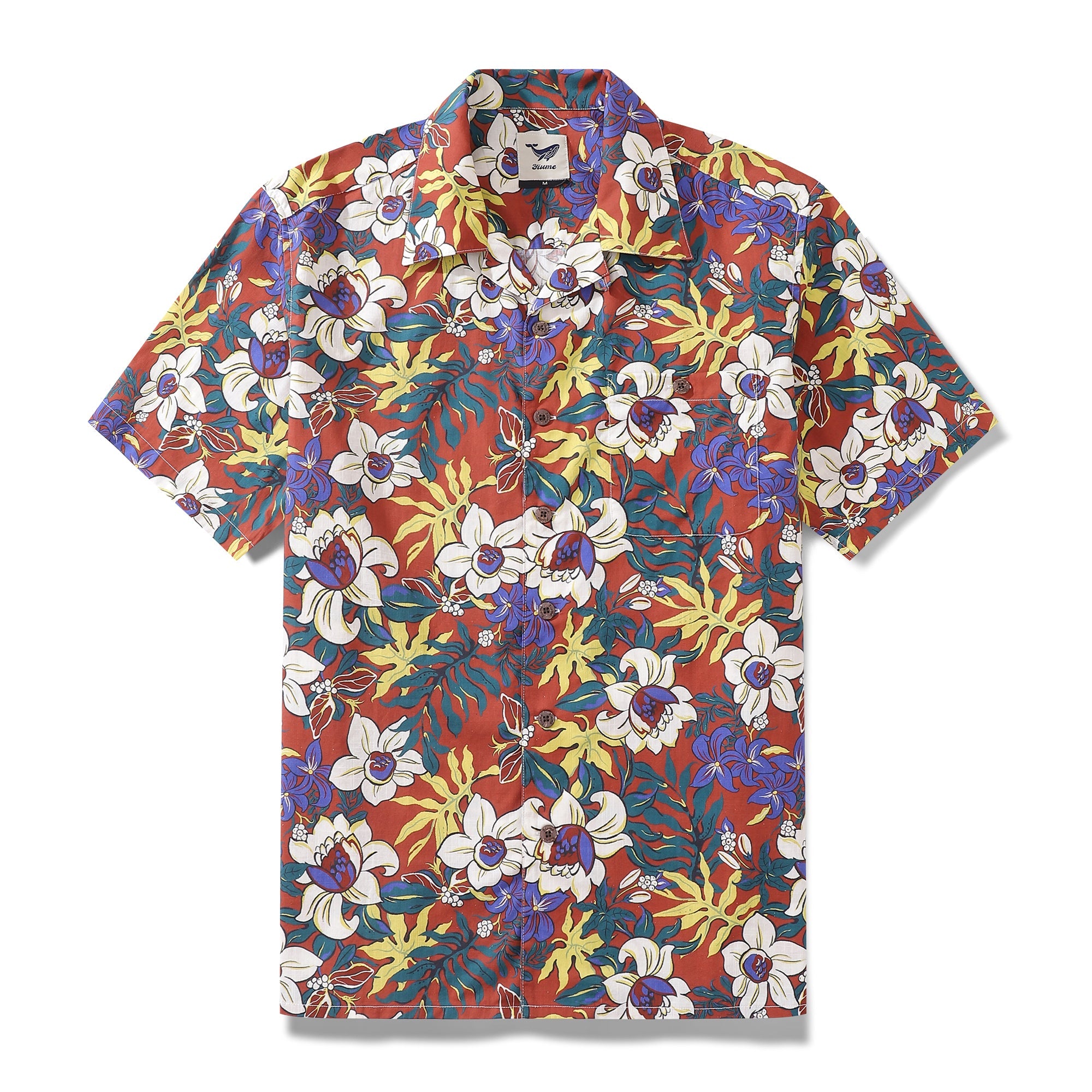 Hawaiian Shirt For Men Return to the 80s Shirt Camp Collar 100% Cotton ...