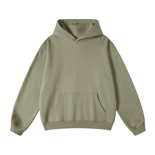 Hawaiian Hoodie For Men Classic Basic Hoodie - GRAYISH GREEN