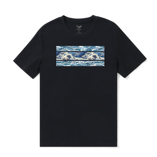 Hawaiian Tee For Men Riptide Rhapsody Tee Crew Neck 100% Cotton