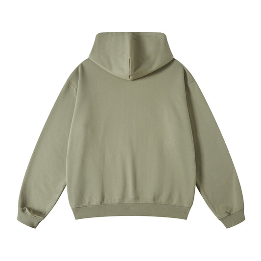 Hawaiian Hoodie For Men Classic Basic Hoodie - GRAYISH GREEN